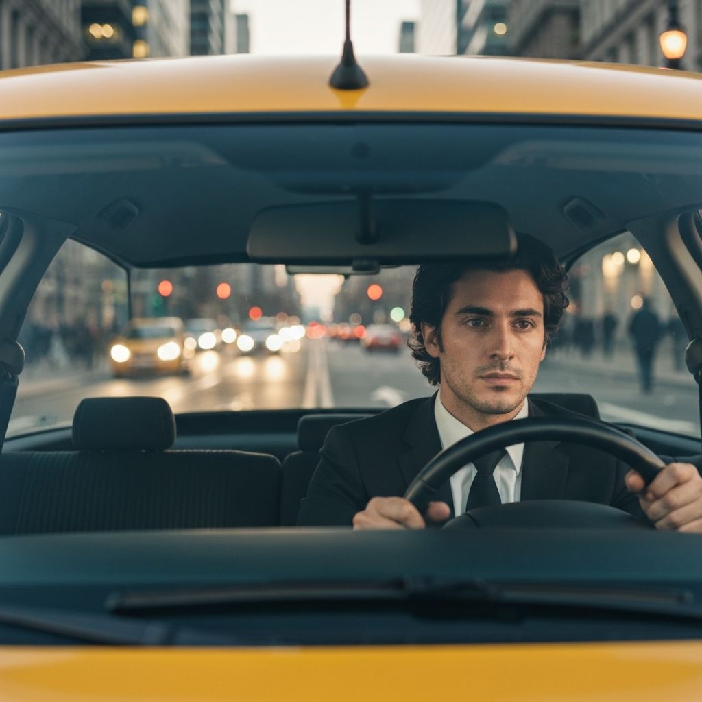 Работа водителем такси